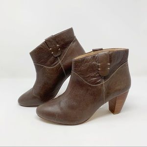 Rebecca Minkoff Leather Slip On Booties 8.5